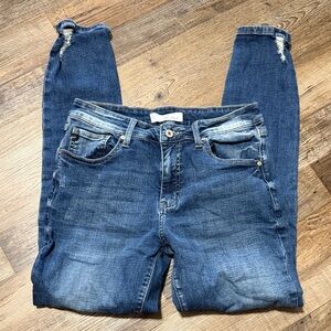 KanCan Women's Blue Skinny Jeans